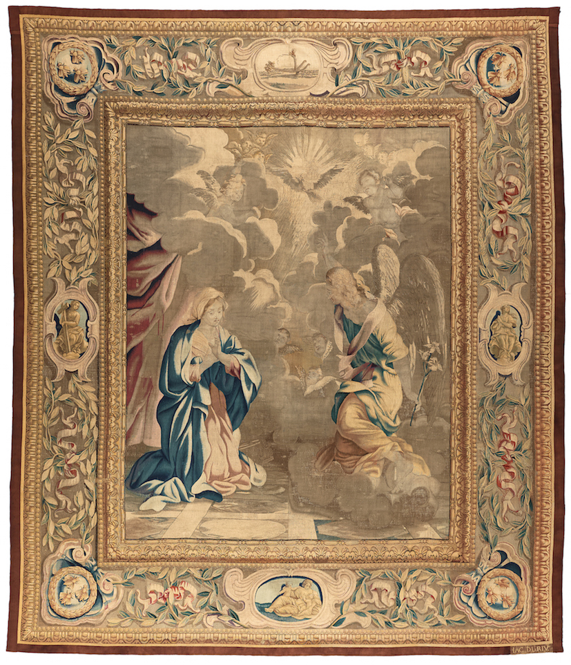 GPM 1 Recensione BARBERINI TAPESTRIES The Annunciation