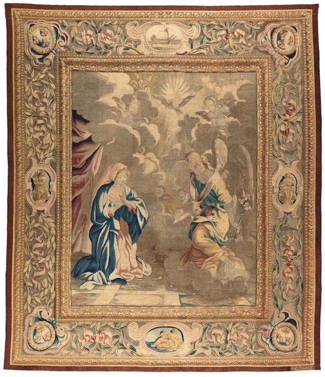 GPM 1 Recensione BARBERINI TAPESTRIES The Annunciation